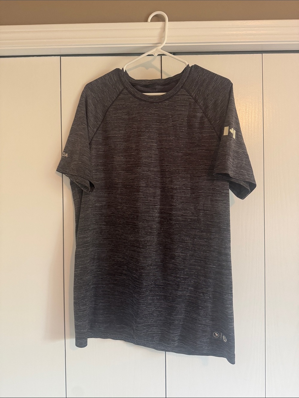 lululemon athletica Team Canada Metal Vent Texh short sleeve